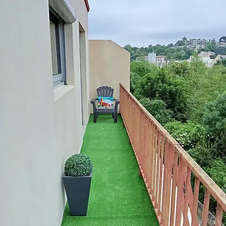 Le Guynemer - Spacieux T2 - Terrasse Avec Vue - Secteur Gare Poitiers