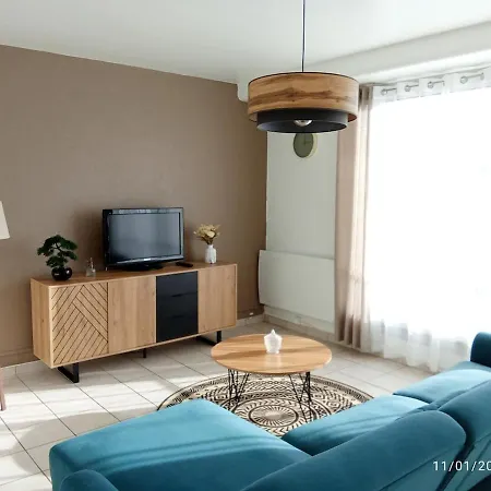 Le Guynemer - Spacieux T2 - 15min Futuroscope - Secteur Gare Apartman