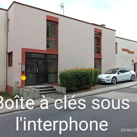 Le Guynemer - Spacieux T2 - 15min Futuroscope - Secteur Gare Apartman Poitiers