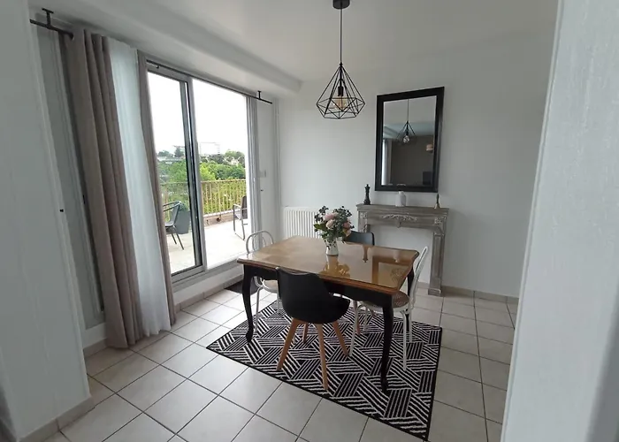 Le Guynemer - Spacieux T2 - Terrasse Avec Vue - Secteur Gare