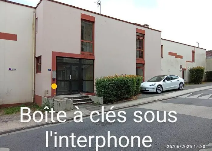 Le Guynemer - Spacieux T2 - Terrasse Avec Vue - Secteur Gare Apartment Poitiers